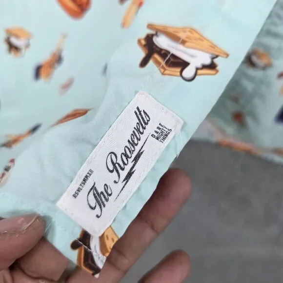 RSVLTS Men's Great Hambino The Sandlot Button Up Short Sleeve Shirt Size XL - Picture 6 of 14